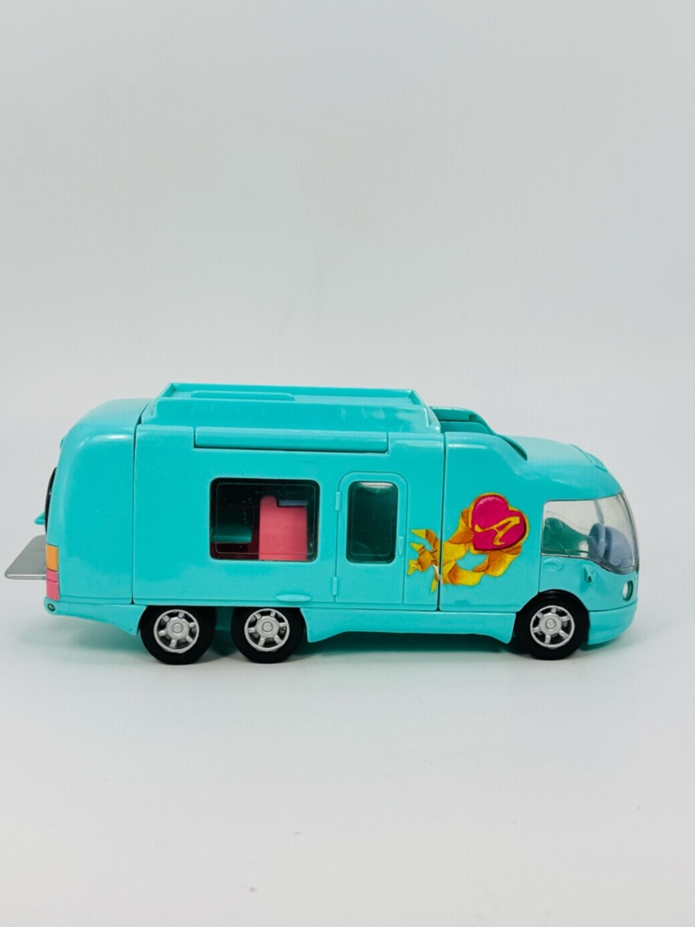 Vintage 1997 Genie Toys Polly Pocket SZ Camper Bus Toy